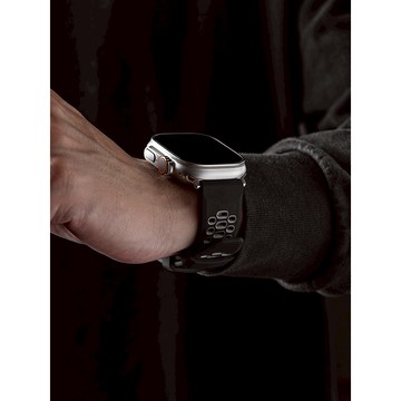 《台灣出貨》適用 APPLE WATCH 運動洞洞錶帶 矽膠 透氣錶帶 運動錶帶 Ultra 49mm 45 男女錶帶