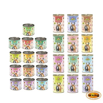 Granatapet 葛蕾特 精緻食光無穀主食貓罐【12罐組】 200g/400g 主食貓罐 貓罐頭『WANG』