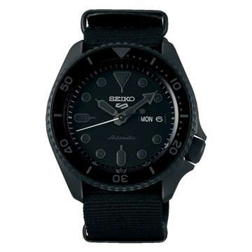 SEIKO 5 sport運動潮流機械腕錶/黑色4R36-07G0F(SRPD79K1)