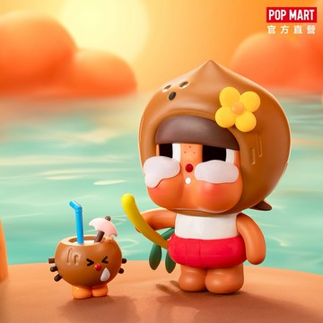 【POP MART 泡泡瑪特】CRYBABY 椰皇吊卡
