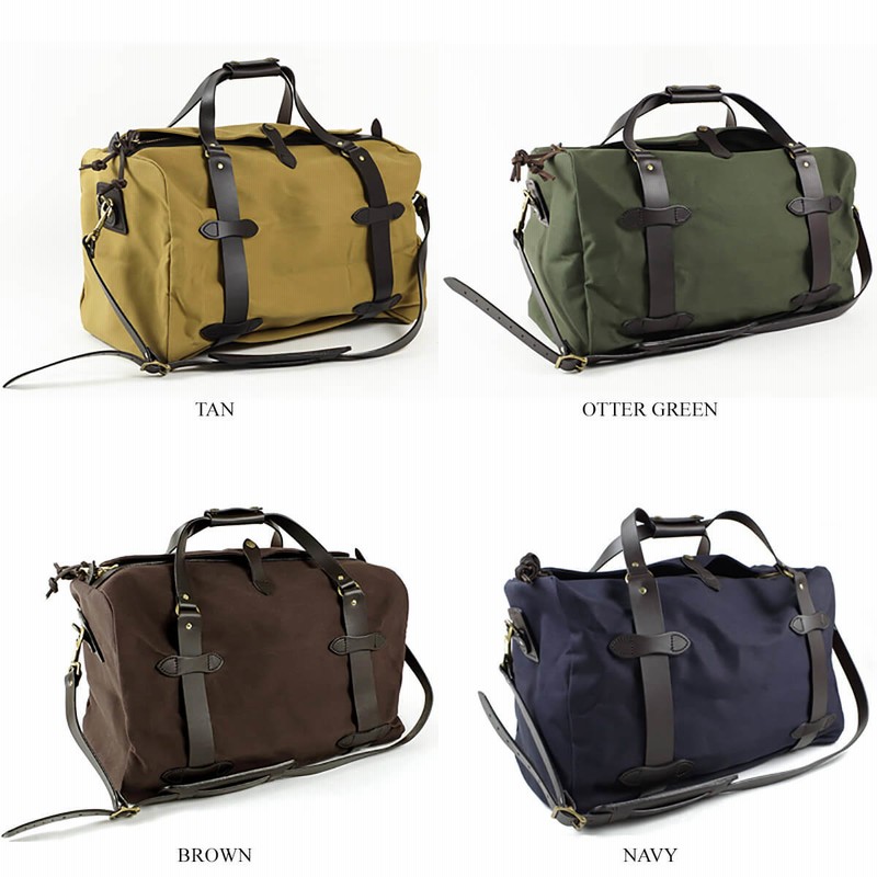 フィルソン FILSON ミディアム キャンバス ダッフルバッグ ｜ MEDIUM DUFFLE メンズ アメリカ製 米国製 MADE IN USA  ヘビーオンス 本革 アウトドア ボストンバ | LINEブランドカタログ