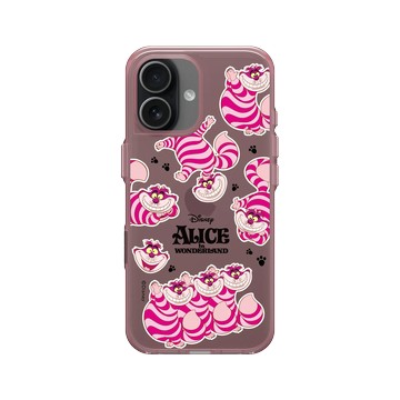 iPhone 17 Clear (相機按鈕) 晶醺玫 - 迪士尼-經典系列 Disney Classics - 愛麗絲夢遊仙境 Alice in Wonderland - The Cheshire Cat