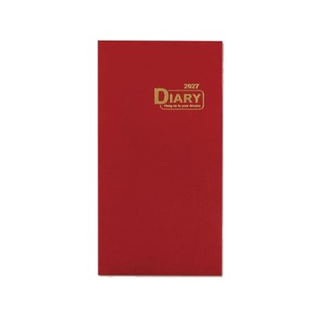 珠友Chuyu2027年48K日誌內頁1週2頁/紅/BC-60467-02
