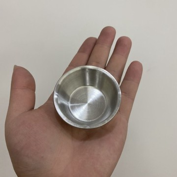 ⚡免運可開發票⚡6cm不鏽鋼迷你醬料杯韓式家用番茄沙拉醬調料戶外調味調料小碟杯執賣