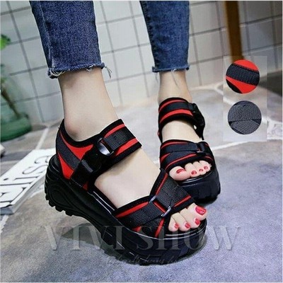 スポーツサンダル 厚底レディース 厚底サンダル ビーチサンダル コンフォートサンダル 軽量 レディース ビーチサ 通販 Lineポイント最大get Lineショッピング