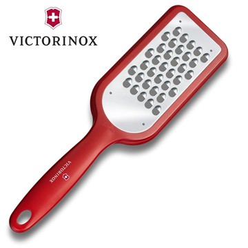 VICTORINOX 瑞士維氏 刨絲器 紅色 (粗) 廚房刨絲器，粗刀刃(7.6081.1)