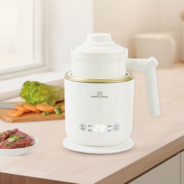 MATURE美萃 全球通用316不鏽鋼熱電熱水杯650ml CY-1671