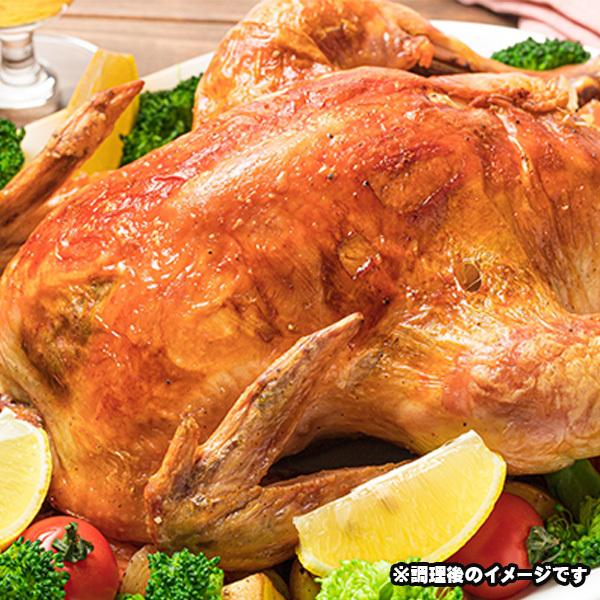 送料無料 国産若鶏 丸鶏 1羽 中抜き 約2kg(3〜4人前) クリスマス ローストチキン お取り寄せ グルメ 肉の日
