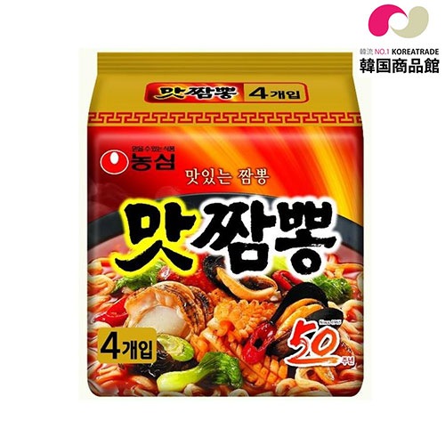 マッチャンポン( 130gｘ4袋 韓国食品 韓国ラーメン ちゃんぽん麵