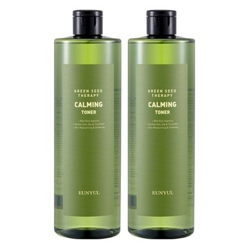 eunyul 綠茶籽舒緩化妝水 500ml  2瓶