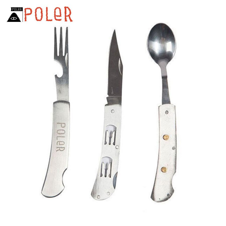 HOBO ポーラー POLER アウトドア ナイフ KNIFE METAL 211ACU9201