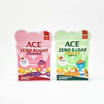 ACE ZERO SUGAR Q軟糖 40g/包 (櫻桃檸檬/蘋果橘子) 無糖軟糖 德國進口