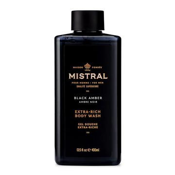 美國 Mistral 黑琥珀 洗髮沐浴二合一（男士男性沐浴乳沐浴露沐浴精 香水沐浴膠 男用男生香氛洗髮精 男 洗沐 洗澡