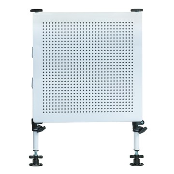 dayneeds 日需百備 桌上型烤漆收納架 頂天立地 廚房 附沖孔平面網 45x42 1片  白色  1個