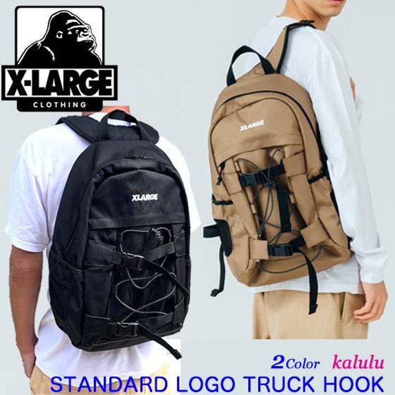 XLARGE エクストララージ リュック STANDARD LOGO TRUCK HOOK BACKPAC ...