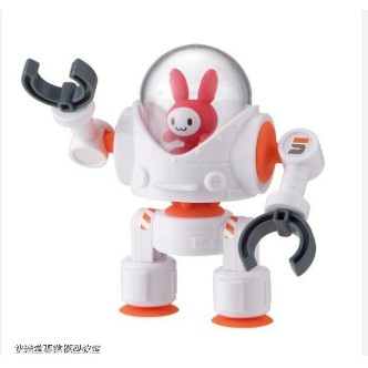 結構玩具Q兔子系列 槍手 坦克 艦船 鑽探器 步行器 太空船