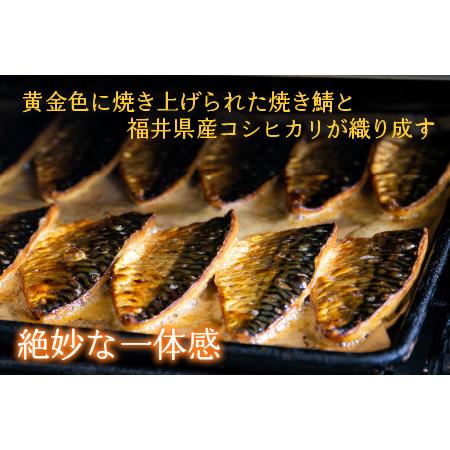 ふるさと納税 焼き鯖すしセット 8貫入り × 2本 焼き鯖寿司 鯖寿し 福井 小浜 若狭 羽田 若廣 取り寄せ [A-018013] 福井県小浜市