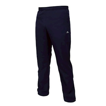 KAPPA 男抗UV平織長褲-防潑水 抗UV 慢跑 路跑 訓練 36231XW-B29 丈青銀