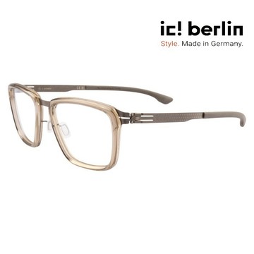 【ic! berlin】MB23 Dune Graphite 德國薄鋼眼鏡 公司貨 台南時代眼鏡 蔡司優視力專家