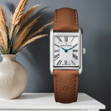 Maurice Lacroix 艾美錶 Fiaba Square 羅馬方形女錶-24X34mm FA1205-SS001-110-3