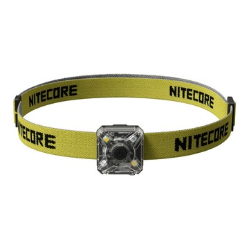 NITECORE 奈特科爾 NU05 V2 KIT 輕量多功能信號燈 輔助燈 USB-C 豪華版 標配頭燈帶 自行車載套件 USB-C充電線  黃色  1組
