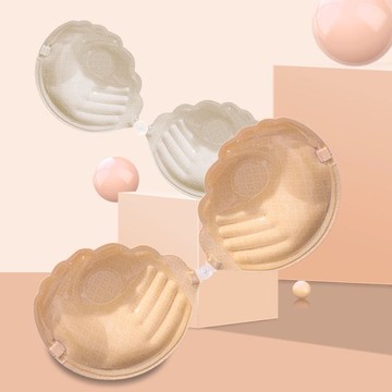 Yummy❥小胸聚攏加厚上托硅膠乳貼婚紗禮服防走光防滑無痕隱形透氣胸貼女