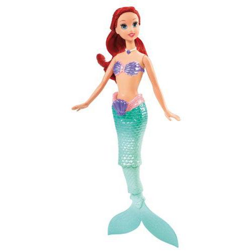 Disney ディズニー Princess Swimming Ariel Doll 人形 ドール