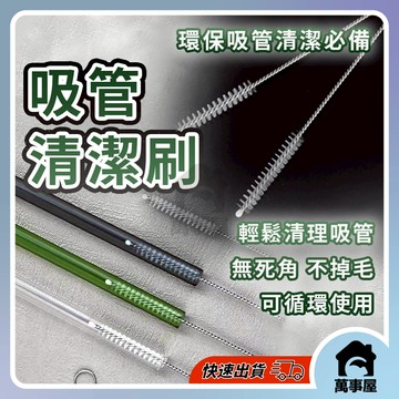 不銹鋼吸管刷刷子環保吸管清潔刷  200mm試管刷子 清潔刷 嬰兒奶瓶 水壺 清潔刷 吸管刷  加長吸管刷 A0217