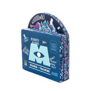 HOLA 迪士尼系列 怪獸電力公司 記憶摺疊坐墊-毛怪