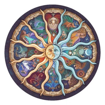 十二星座拚圖1000片成人高難度月球地球紙質地獄一韆塊成年減壓