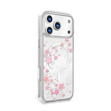 APBS iPhone 18/17/16/15/14/13/12/11系列 輕薄防摔磁吸手機殼-天籟之櫻