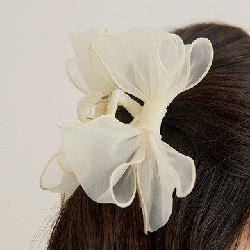 vacanza｜髮飾｜髮夾浪漫網紗蝴蝶結‧髮夾 #新年飾品 #新年禮物