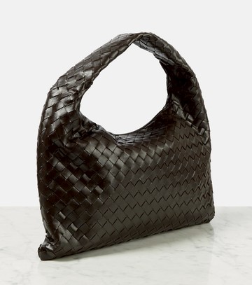Bottega Veneta Hop Intrecciato leather shoulder bag