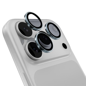 MAGEASY Lenz 藍寶石鏡頭保護貼 迷霧鈦 Ti64 3顆  iPhone 17 Pro/ Pro Max  1套