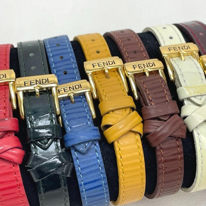 FENDI フェンディ　腕時計　チェンジベルト　8色セット FENDI フェンディ時計 チェンジベルト 8色