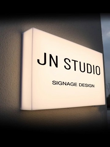 創意工作室門牌網紅亞克力燈箱發光logo牌展示牌廣告招牌設計定制 雙11全館免運