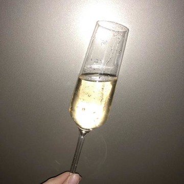 香檳杯套裝 6只裝小奢華2個家用水晶玻璃酒杯個性斜口歐式高腳杯