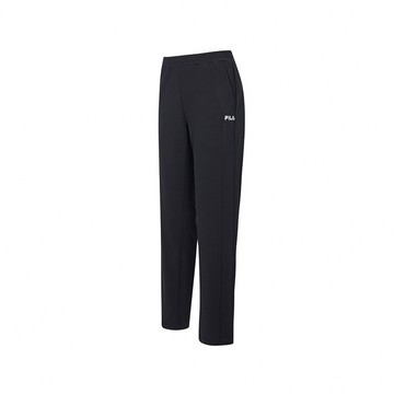 FILA 女機能排汗透氣長褲-黑色 5PNZ-5321-BK
