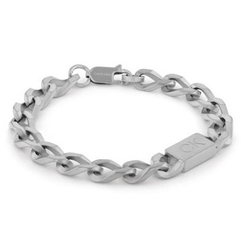 CALVIN KLEIN CK Outlook 品牌logo霸氣粗曠男士手鍊 夏日煥新提案 送禮推薦 35000254