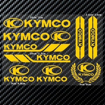 臺灣出貨 適用於光陽摩托車CT250/300踏板車防水改裝貼花KYMCO賽艇反光貼紙