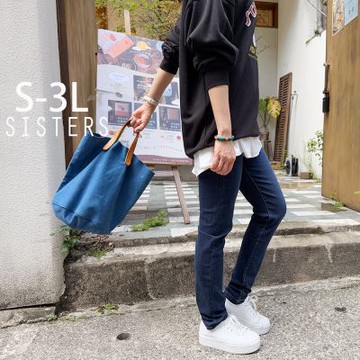 SISTERS 經典中腰窄管顯瘦牛仔褲/S-3L(女下著/丹寧/長褲/內搭褲/褲子/窄管褲)