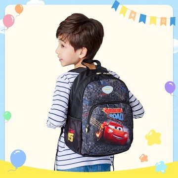 【BAG TO YOU】IMPACT怡寶童包 | CARS後背包(大)-黑色 IMQCS002BK (IMKS)