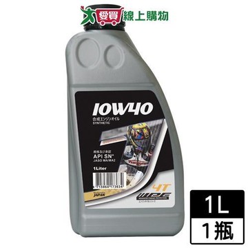 IPF J 4T半合成機油10W40 SN 1L 潤滑引擎 油膜強韌 機油【愛買】