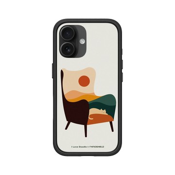 iPhone 16 Mod NX 黑 - ilovedoodle (Lim Heng Swee) - Cat Landscape - Chair 貓咪椅子