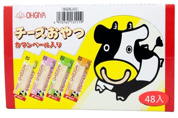 [哈日小丸子]扇屋起司鱈魚條(48入)