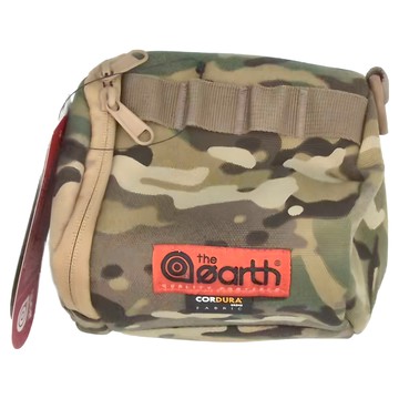 the earth CORDURA 捲筒衛生紙收納套  13 x 13 x 14cm  綠迷彩