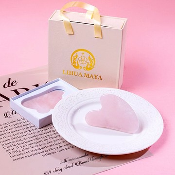 🆕新品上架【梨花瑪雅】還妳漂漂💖愛心粉水晶拇指刮痧板禮盒 情人禮物 生日禮物 閨蜜禮物