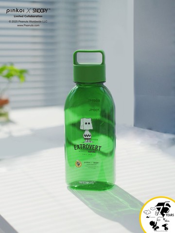 【Pinkoi x SNOOPY】SNOOPY 75th週年特製亮透1000ml大水樽