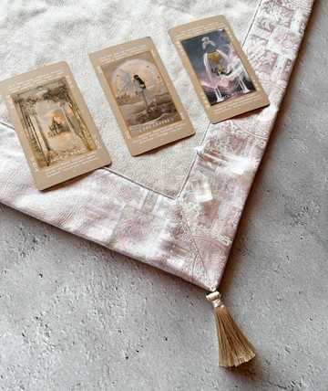 塔羅布。手工製作的。日本製造。使用高級絲綢提花織物。