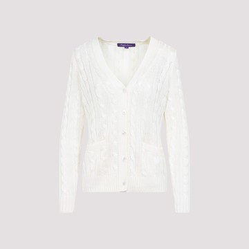 Ralph Lauren Cable Knit Long Sleeve Cardigan